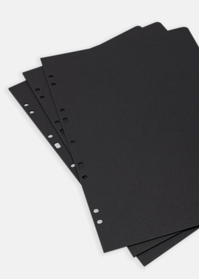 Feuilles d'album Timesaver SA4 - 30 feuilles noires