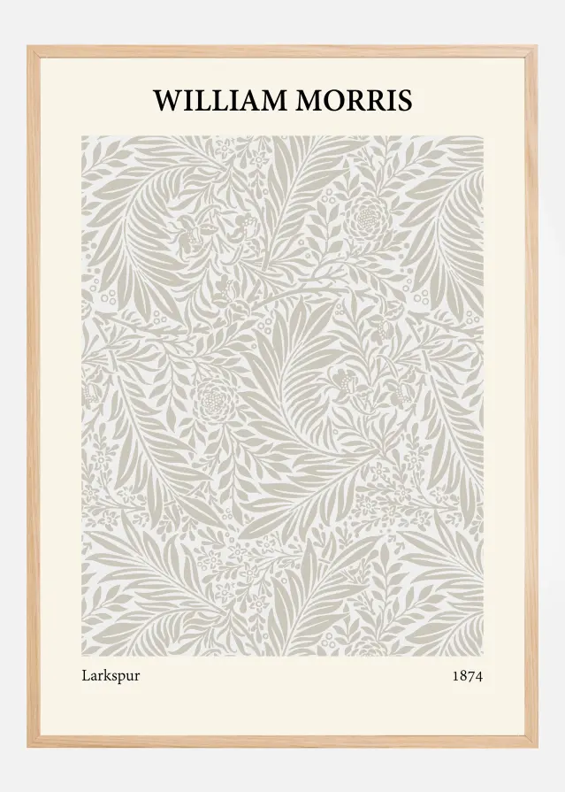 William Morris - Larkspur 2 Poster