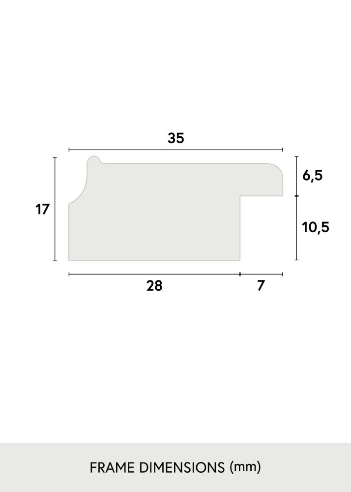 Cadre Grace Argent 13x18 cm - Passe-partout Blanc 7x10 cm