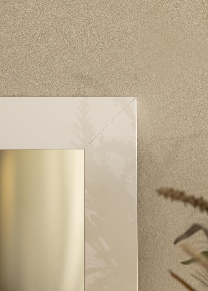 Miroir Dover Blanc - Sur mesure