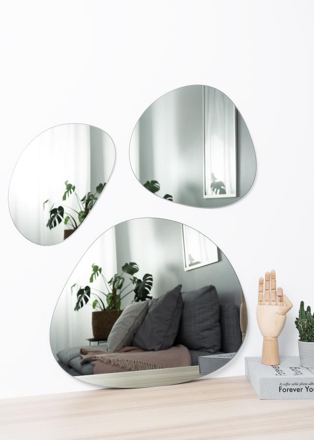 Miroir Set Warm Grey - 3 unités