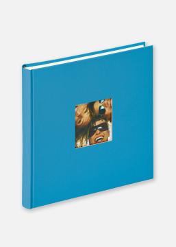 Fun Album Bleu océan - 26x25 cm (40 pages blanches / 20 feuilles)