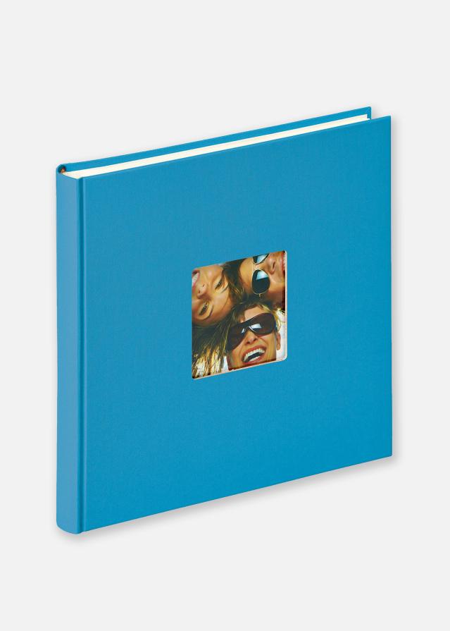 Fun Album Bleu océan - 26x25 cm (40 pages blanches / 20 feuilles)