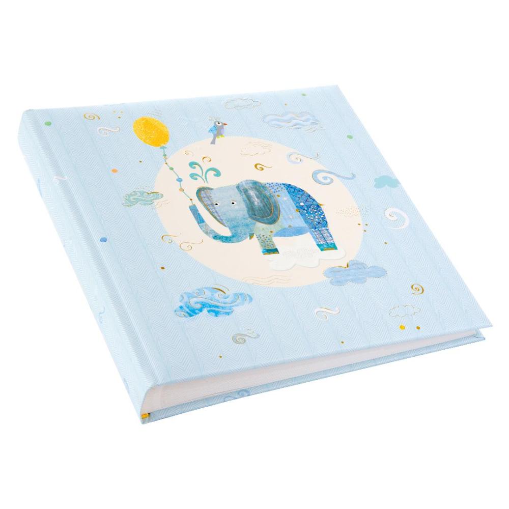 Blue Elephant Album photo - 25x25 cm (60 pages blanches / 30 feuilles)