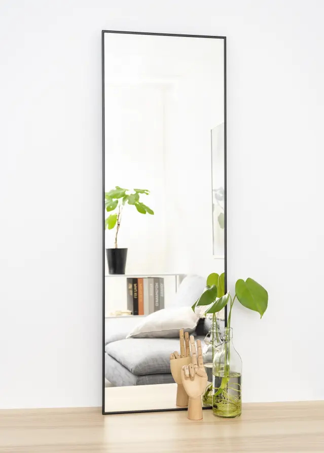 Miroir Narrow Noir 41x121 cm