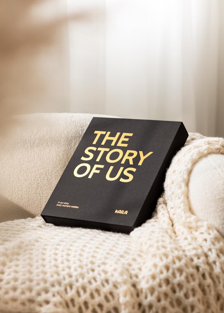 KAILA THE STORY OF US Black - Coffee Table Photo Album (60 Pages Noires)