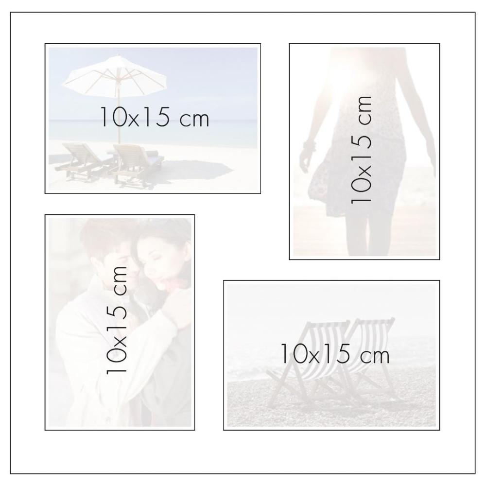 Bella Vista Album photo Sand - 30x31 cm (100 pages blanches / 50 feuilles)