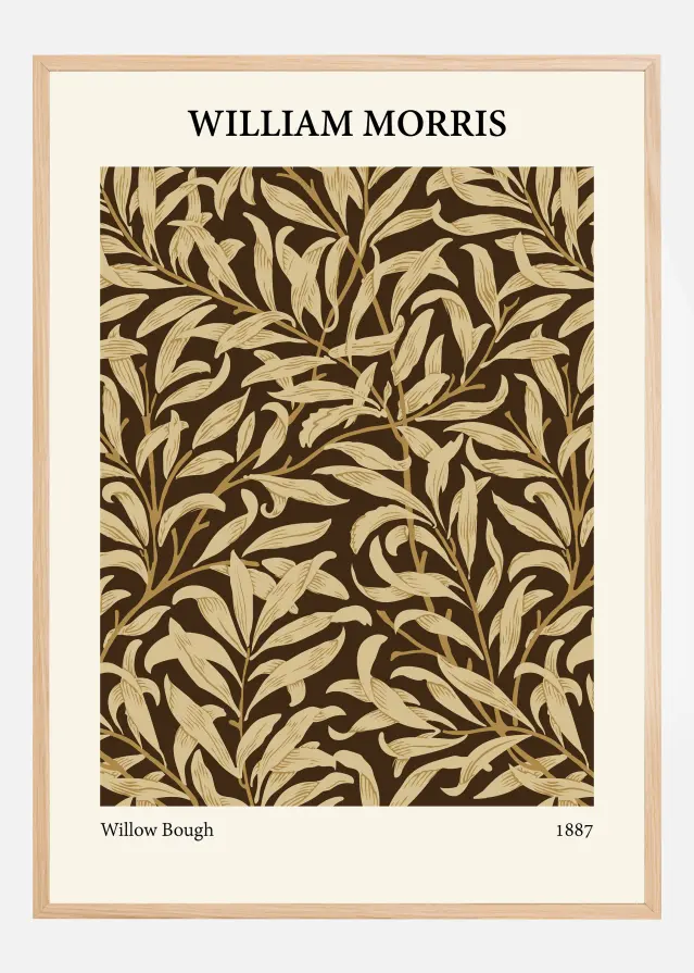 William Morris - Willow Bough 4 Poster