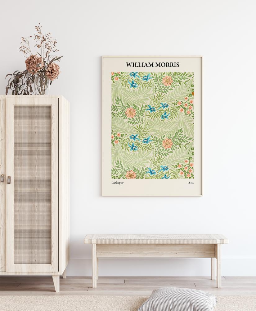 William Morris - Larkspur Poster