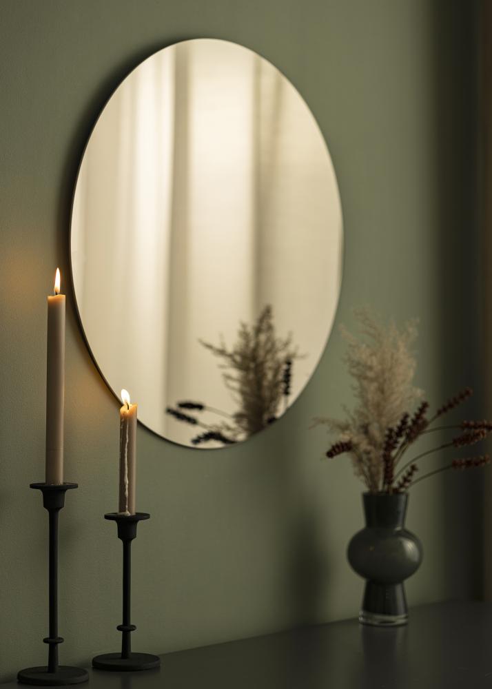 KAILA Miroir rond Dark Bronze 60 cm Ø