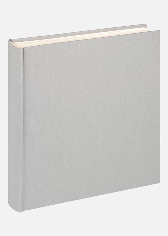 Cloth Album Gris - 28x29 cm (100 Pages blanches / 50 Feuilles)