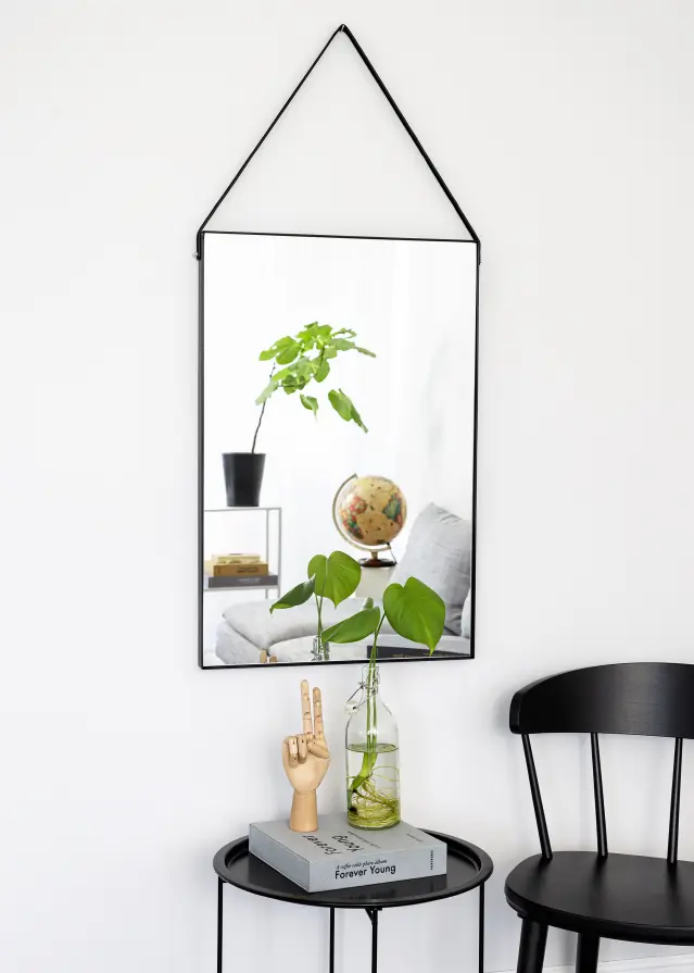 Miroir Naima Noir 51x76 cm