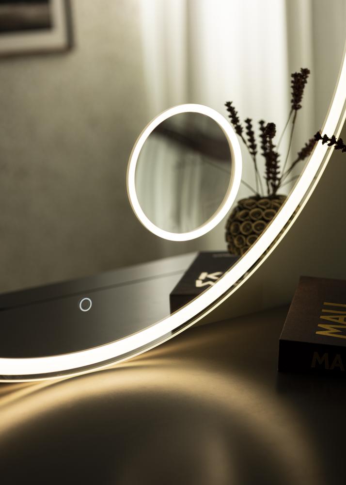 KAILA Miroir Circular Magnifying LED 100 cm Ø