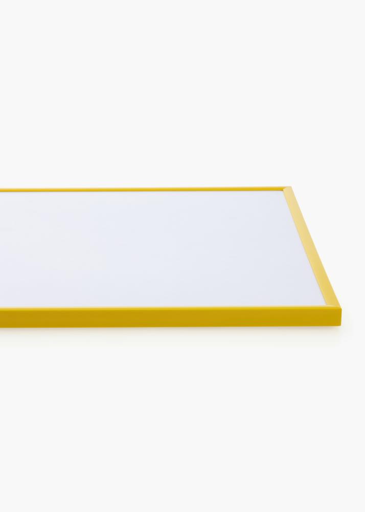 Cadre New Lifestyle Jaune 50x70 cm - Passe-partout Blanc 42x59,4 cm