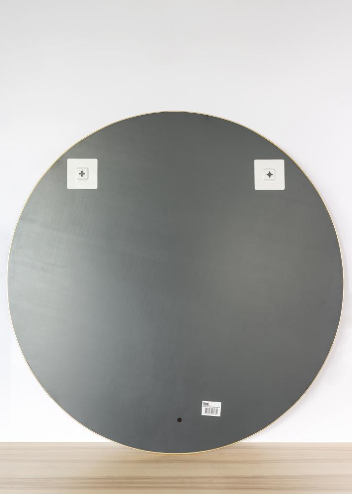 KAILA Round Mirror - Thin Brass diamètre 100 cm