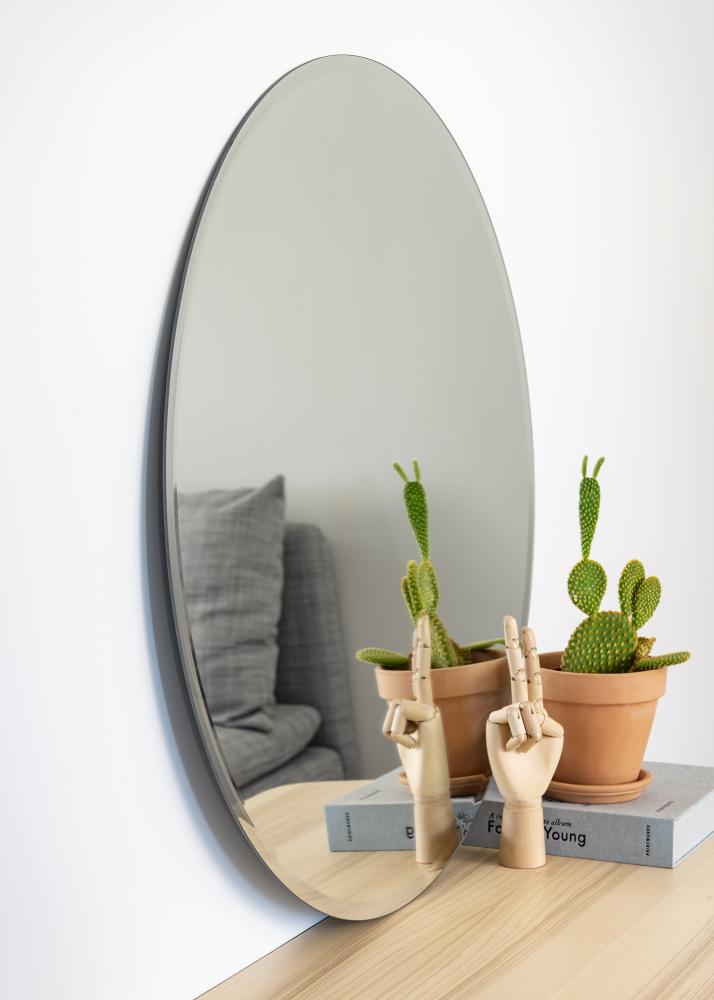 KAILA Miroir rond Deluxe diamètre 80 cm