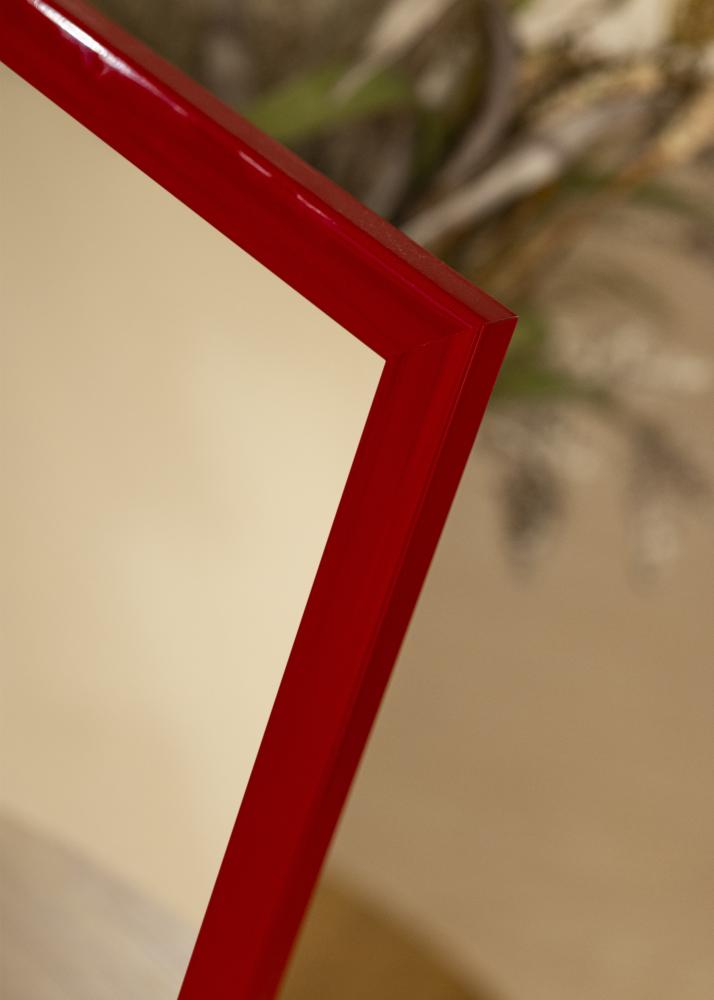 Miroir Dorset Rouge - Sur mesure