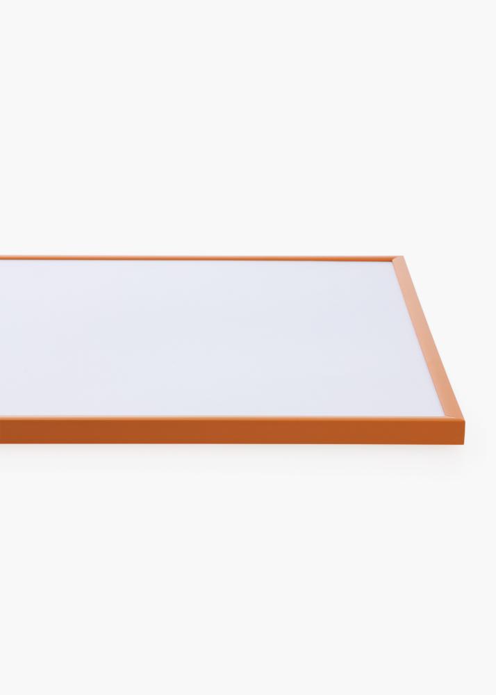 Cadre New Lifestyle Orange clair 50x70 cm - Passe-partout Blanc 42x59,4 cm