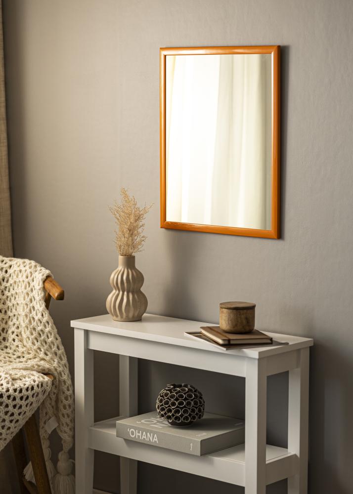 Miroir Dorset Orange - Sur mesure