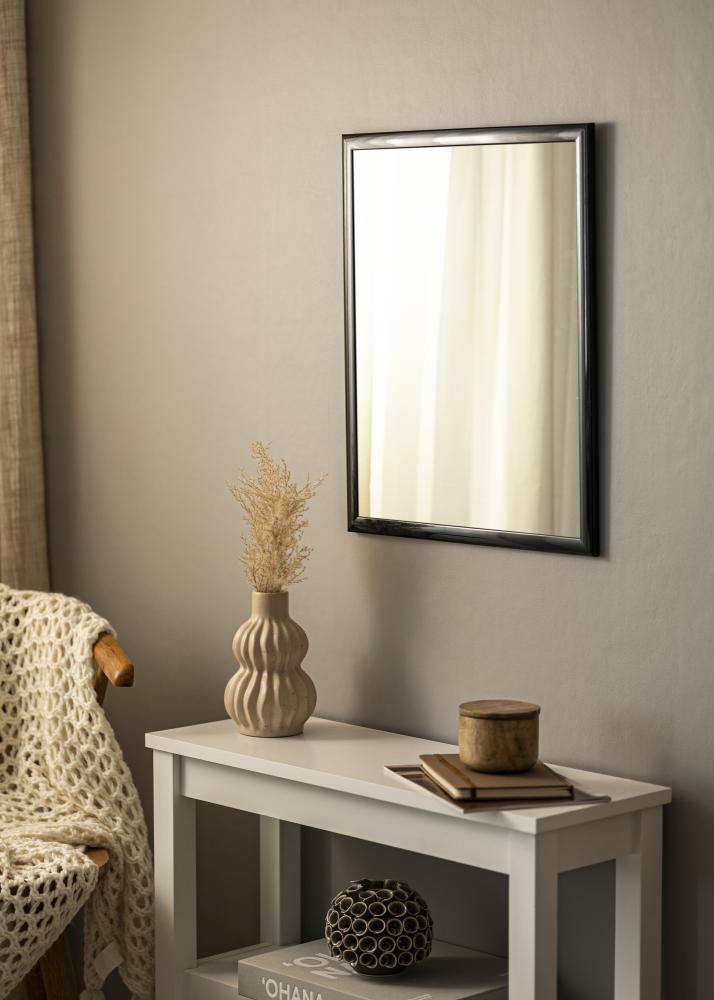 Miroir Dorset Noir - Sur mesure