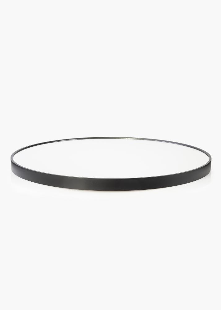 KAILA Miroir rond Edge Black diamètre 100 cm