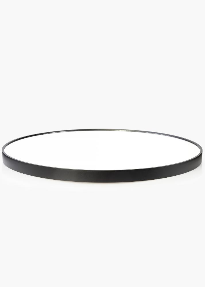 KAILA Miroir rond Edge Black diamètre 110 cm