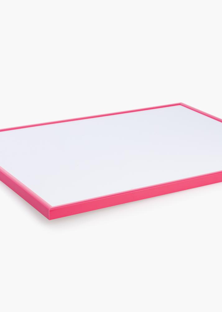 Cadre New Lifestyle Hot Pink 70x100 cm - Passe-partout Blanc 62x93 cm