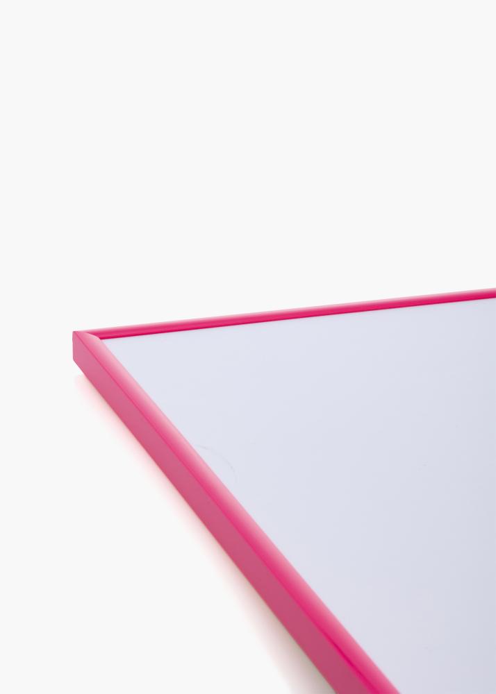 Cadre New Lifestyle Hot Pink 50x70 cm - Passe-partout Blanc 40x60 cm