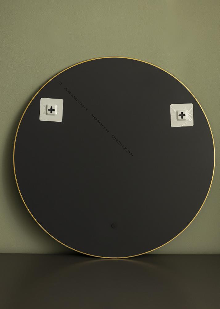 Round Mirror Jersey - Thin Brass diamètre 60 cm