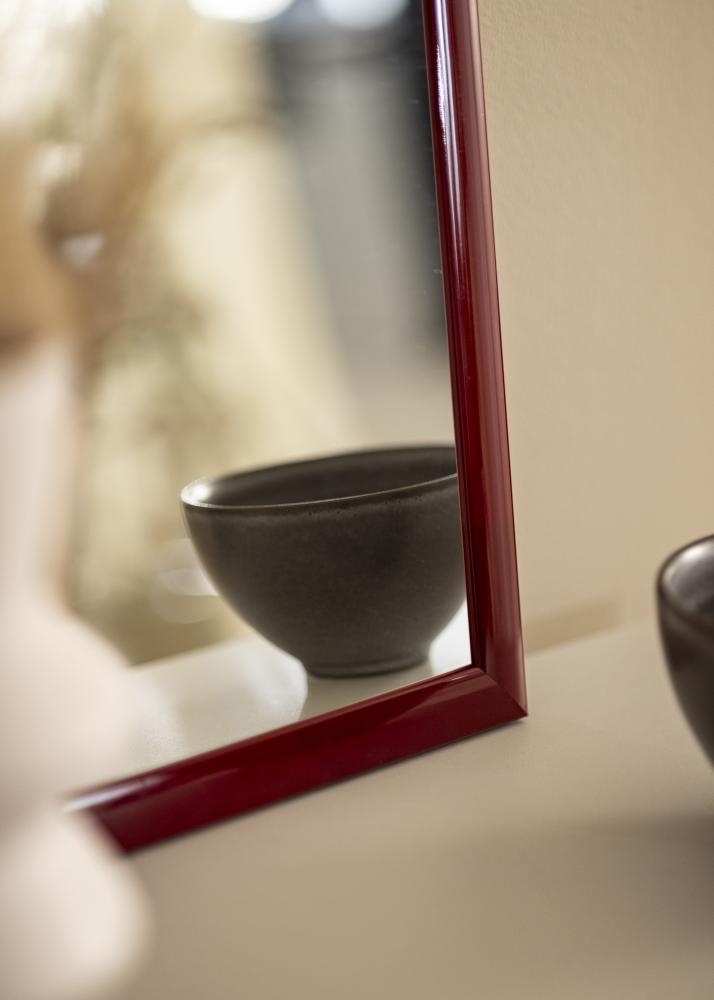 Miroir Dorset Rouge - Sur mesure