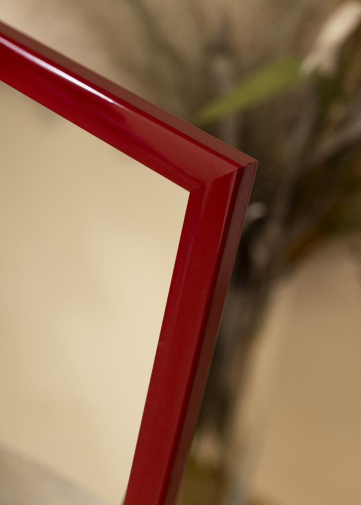 Miroir Dorset Rouge - Sur mesure