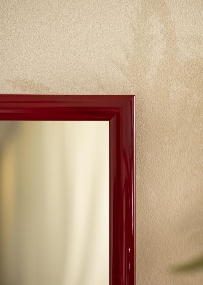 Miroir Dorset Rouge - Sur mesure