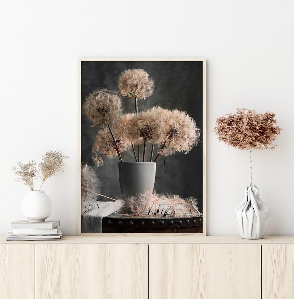 Dandelion Seed Pod Poster