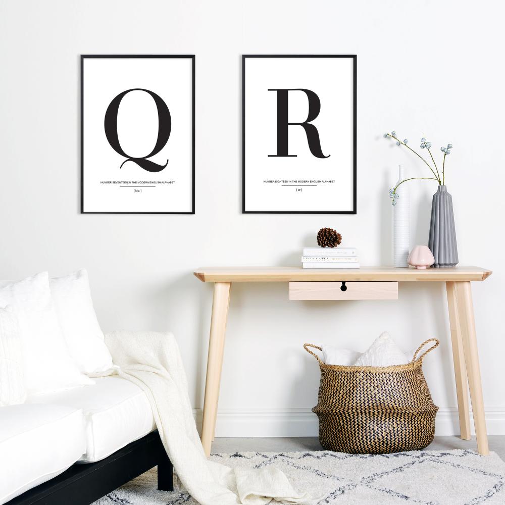 Letter Q Poster