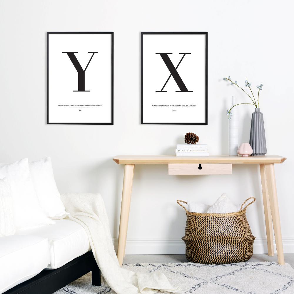 Letter X Poster