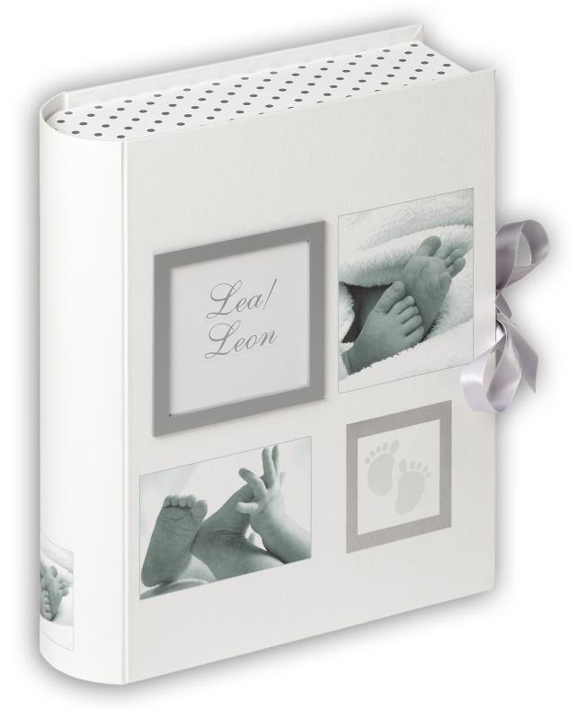 Little Foot Babybox Blanc gris