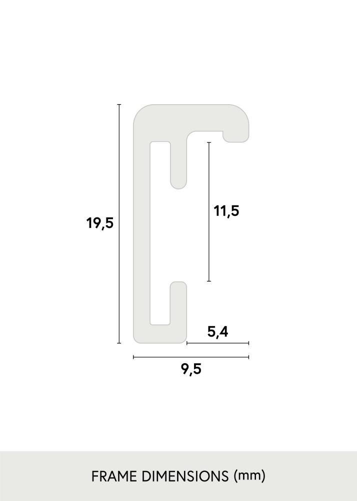 Cadre Nielsen Premium Classic Or 30x30 cm