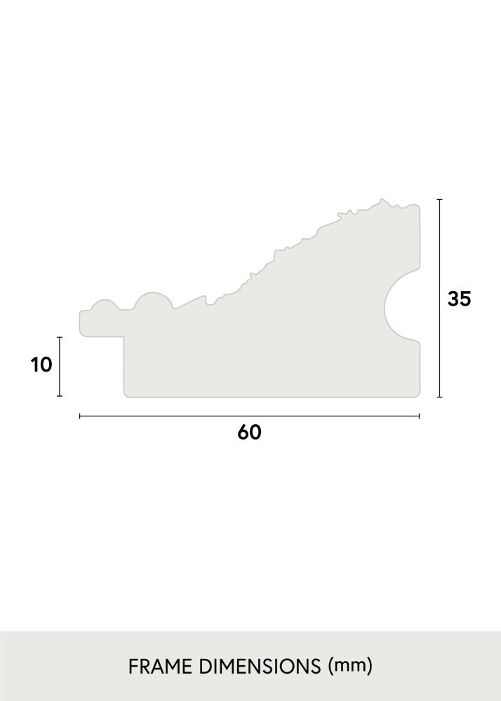 Miroir Alvastra Argent - Propres mesures