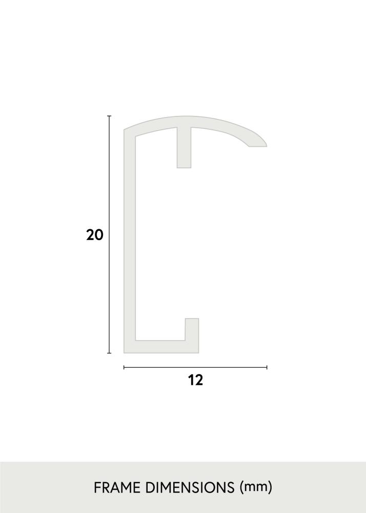 Cadre Decoline Or 50x70 cm