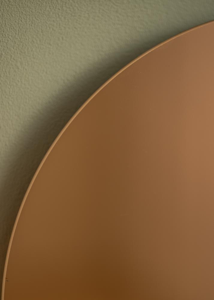 KAILA Miroir rond Rose Gold diamètre 30 cm