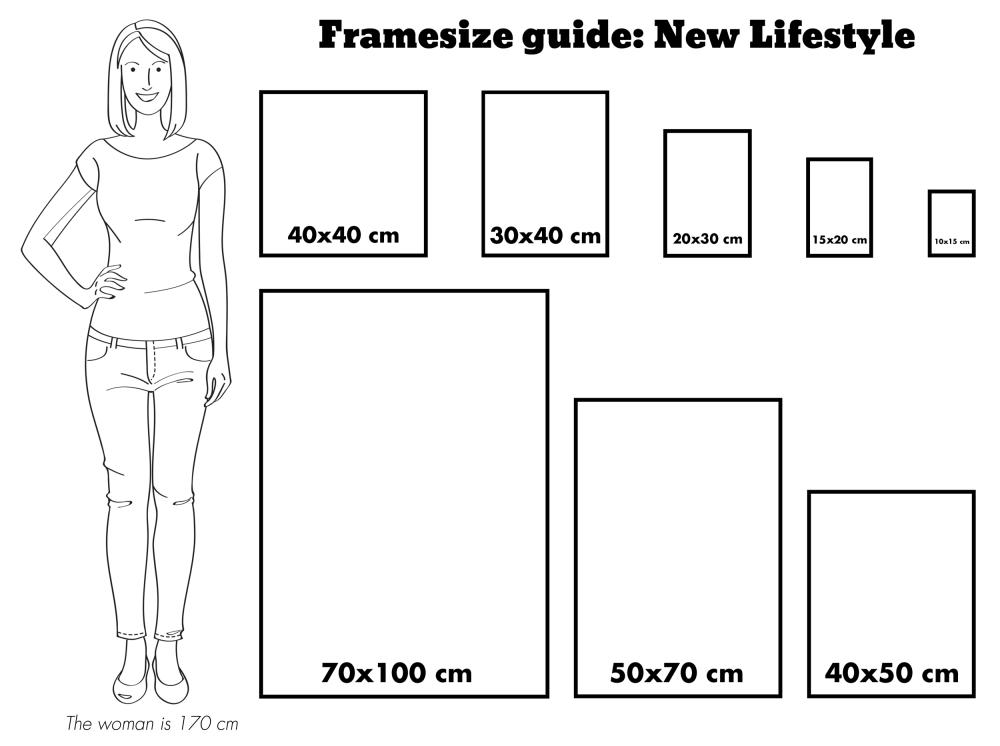 New Lifestyle Cadre collage Or - 3 images (10x15 cm)