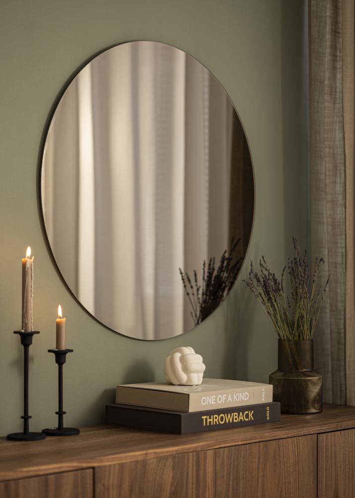 KAILA Miroir rond Dark Bronze 80 cm