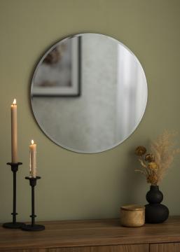 KAILA Miroir rond Dark Smoked Grey Deluxe diamètre 50 cm