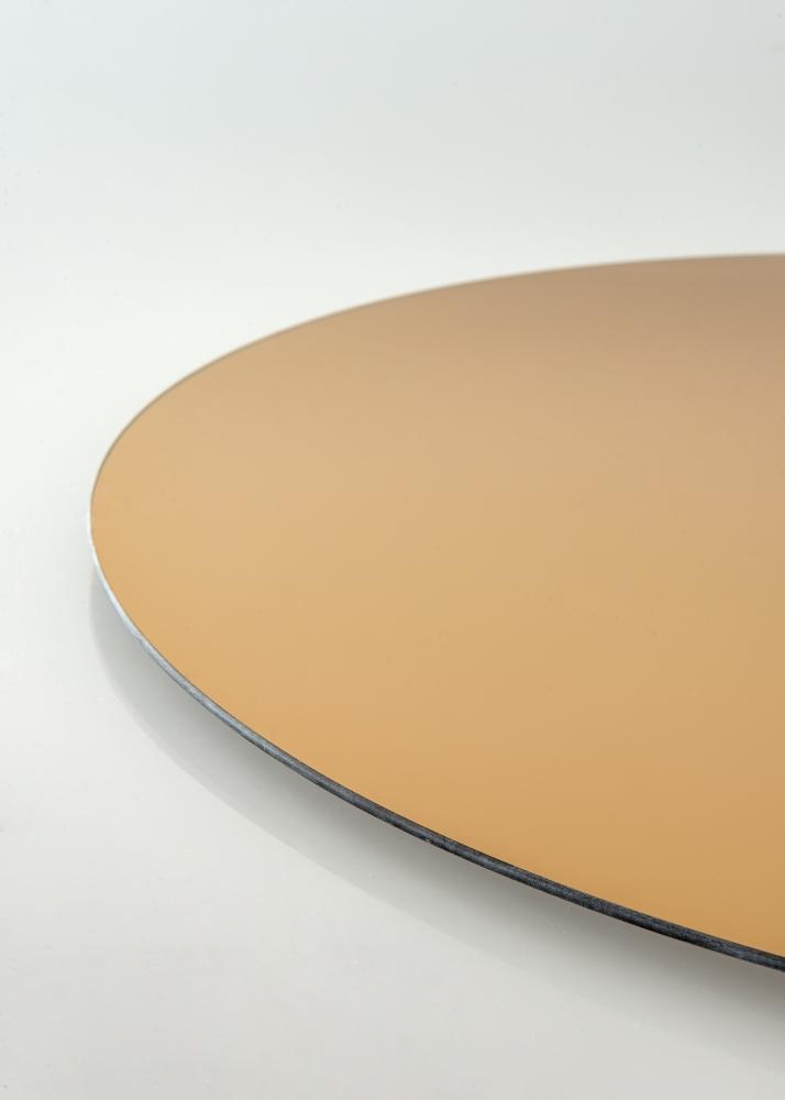 KAILA Miroir rond Rose Gold diamètre 90 cm