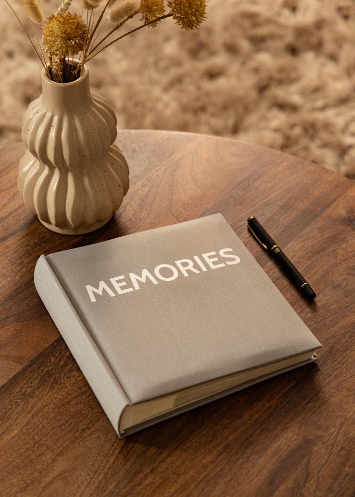 Memories Linen Album Gris foncé - 200 images en 10x15 cm