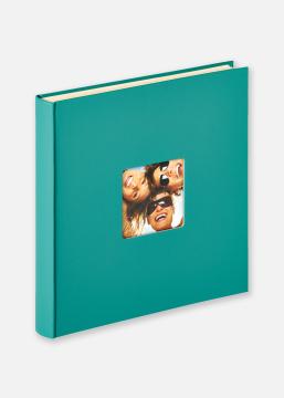 Fun Autocollant Turquoise - 33x34 cm (50 Pages blanches / 25 feuilles)