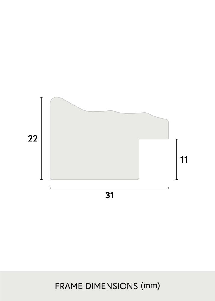 Miroir Heby Argent - Propres mesures