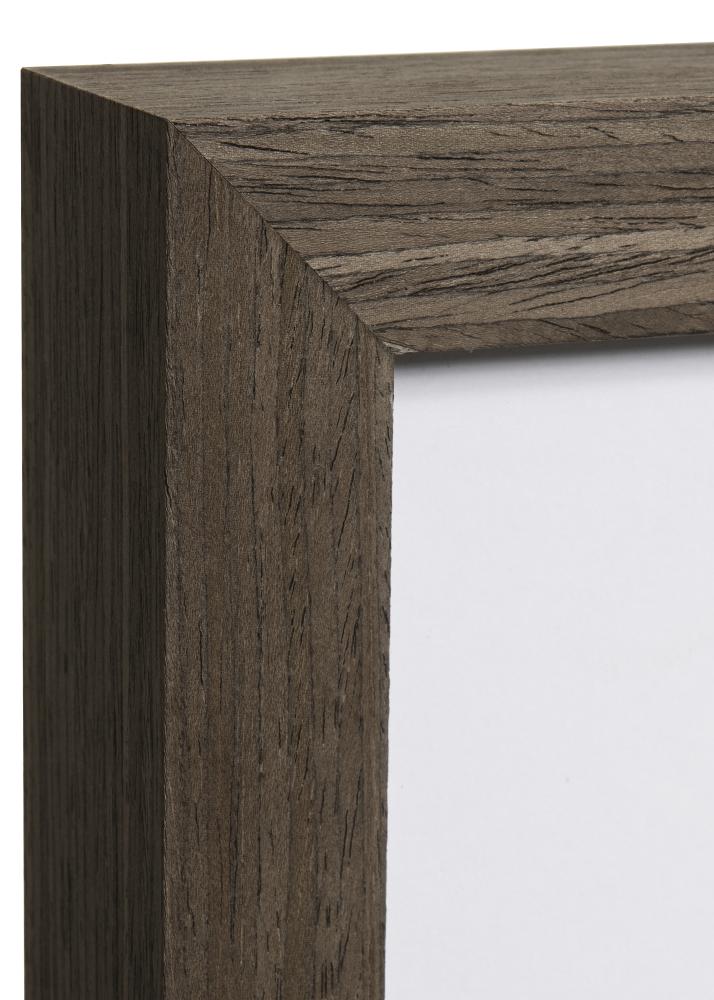 Miroir Timber Ljus Noyer - Propres mesures