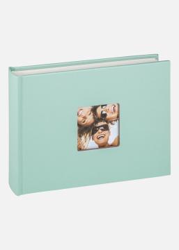 Fun Album Vert - 19,5x15,3 cm (40 Pages blanches / 20 Feuilles)