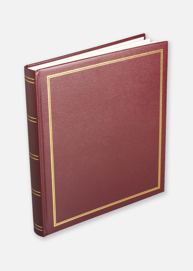 Diamant Album Autocollant Rouge - 29x32 cm (40 pages / 20 feuilles)